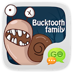 GO SMS Pro BuckTooth Sticker Apk
