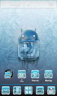 download Frozen (ADW APEX NOVA Theme) free