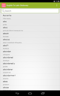 How to get English To Latin Dictionary lastet apk for bluestacks