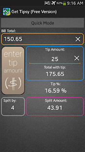 Download Get Tipsy Tip Calculator, Free APK