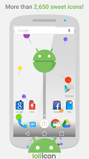 Lollicon Launcher Theme - screenshot thumbnail