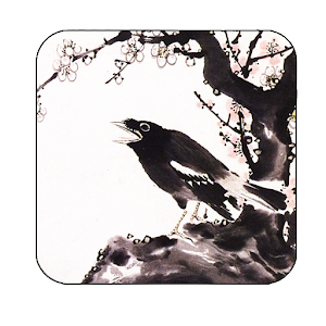 silent bird inkwash wallpaper 1.0