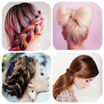 Cover Image of Télécharger Women Hairstyles Tutorials 1.0 APK