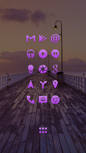How to mod Purple Go Apex Nova Icon Theme 1.9.9 unlimited apk for pc