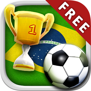 Kick The Ball Brazil 2014 FREE LOGO-APP點子