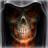 Skeleton in HellFire LWP mobile app icon