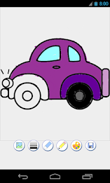 vehicle coloring free game poster 3