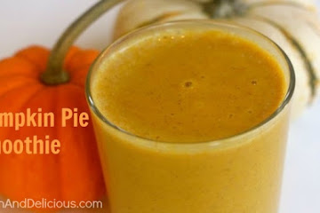 Vegan Pumpkin Pie Breakfast Smoothie
