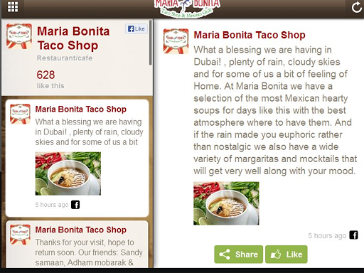 【免費旅遊App】Maria Bonita Taco Shop-APP點子