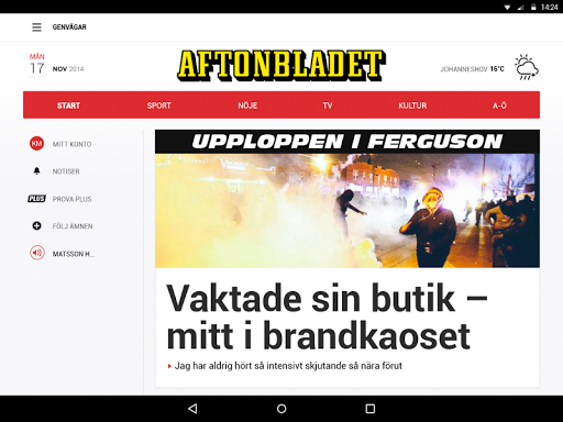 【免費新聞App】Aftonbladet-APP點子