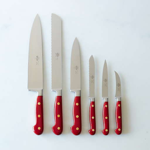RedHandled Italian Kitchen Knives