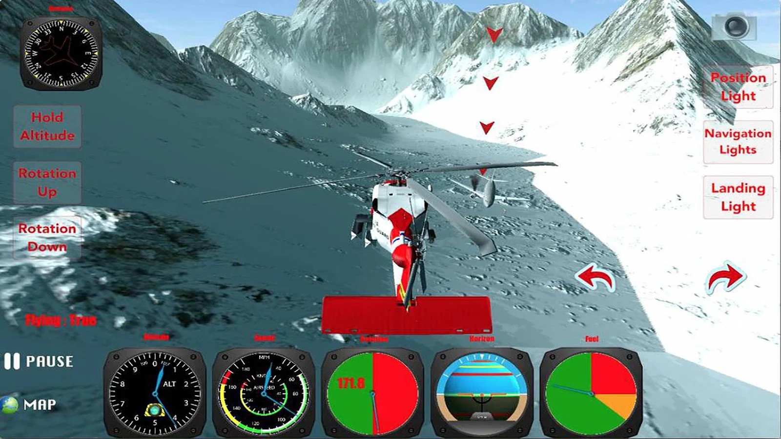 X Helicopter Simulator 3D - screenshot