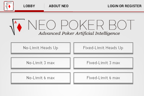 Neo Poker Bot
