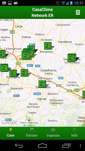 Mappa CasaClima Emilia-Romagna