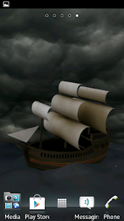 Storm Ocean 3D Live Wallpaper - screenshot thumbnail