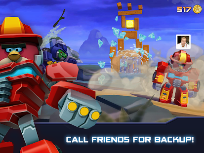 Angry Birds Transformers - screenshot
