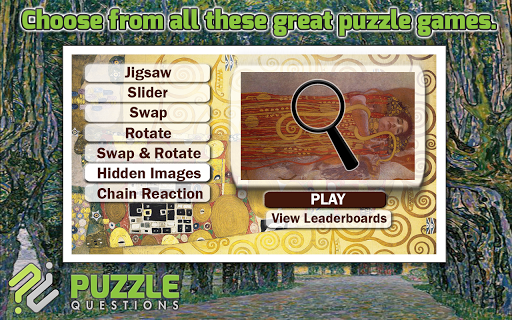 【免費解謎App】Free Gustav Klimt Puzzles-APP點子