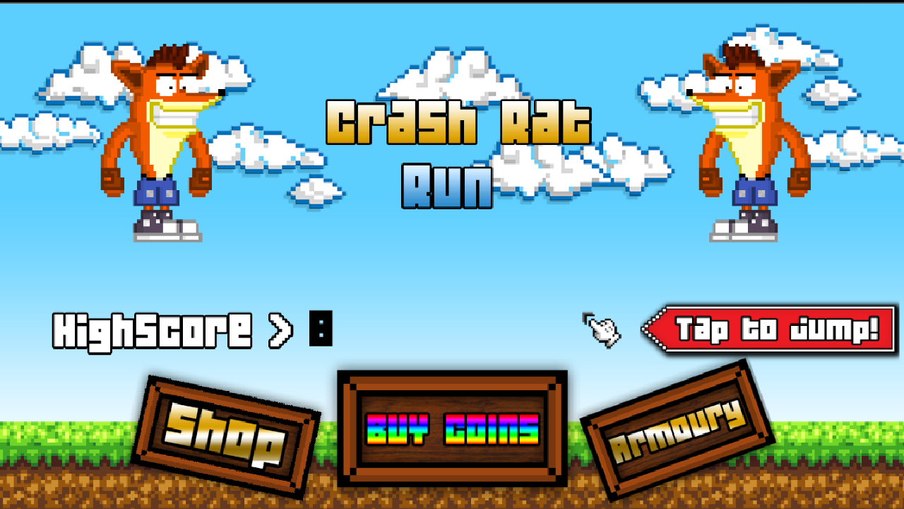 Crash Rat Run - screenshot
