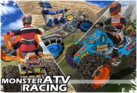 Monster ATV Racing 3D Game