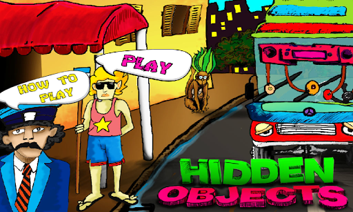 Hidden Objects Comics