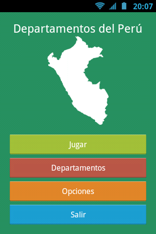 Departments of Perú