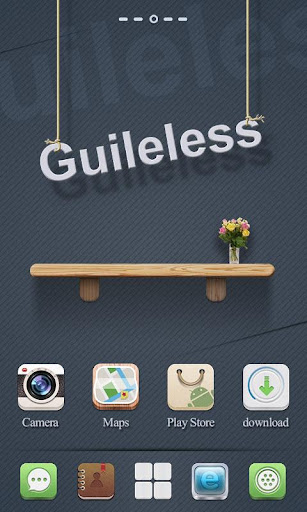 Guileless GO Launcher Theme