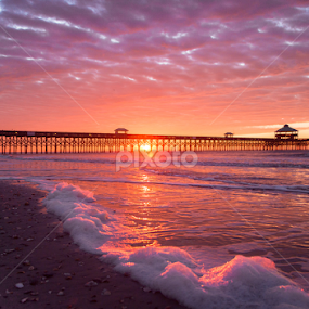 Folly Beach by Jason Green - Landscapes Beaches