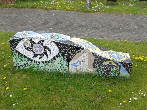 Mosaik v legeplads