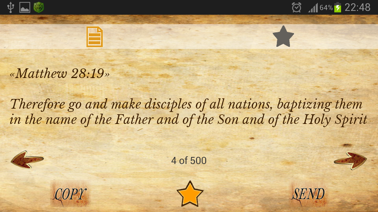 500 Popular Bible Verses NIV screenshot