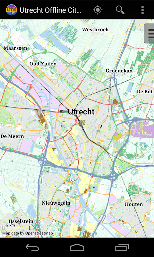 Utrecht Offline City Map