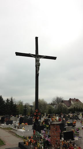 Krzyż Cmentarz Ledziny