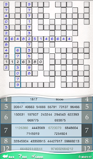 【免費解謎App】Astraware Number Cross-APP點子