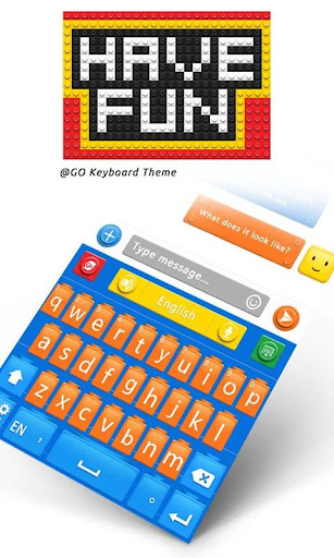 Have Fun GO Keyboard Theme