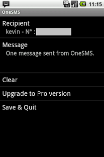 Lastest One SMS APK for Android