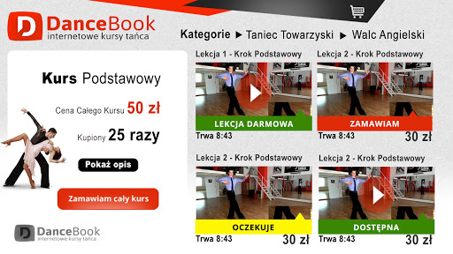 【免費教育App】DanceBook - Kursy Tańca Online-APP點子