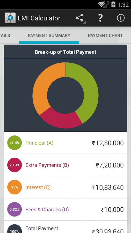 EMI Calculator Android Apps on Google Play