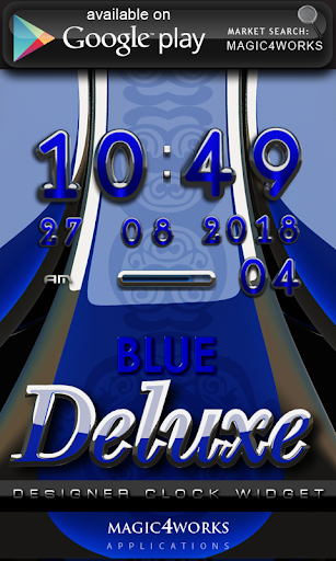 【免費生活App】GO Launcher Theme Blue Deluxe-APP點子