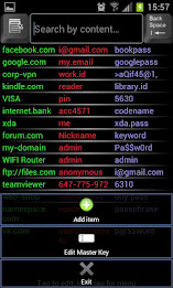 Cloud KeyRing Password Manager poster 4