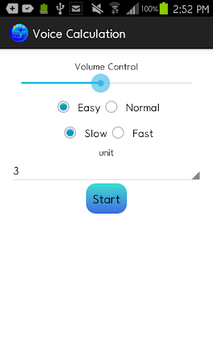 Voice Calculation