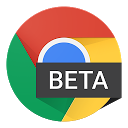 Chrome Beta mobile app icon