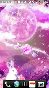 無料个人化Appのうさぎと月 ライブ壁紙|記事Game