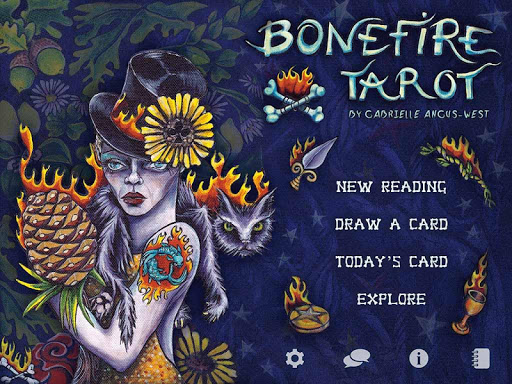 【免費娛樂App】Bonefire Tarot-APP點子