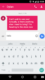 How to download GO SMS Lollipop Pink Theme lastet apk for android
