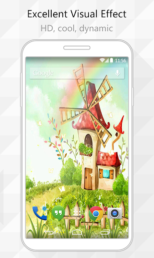Colorful House Live Wallpaper