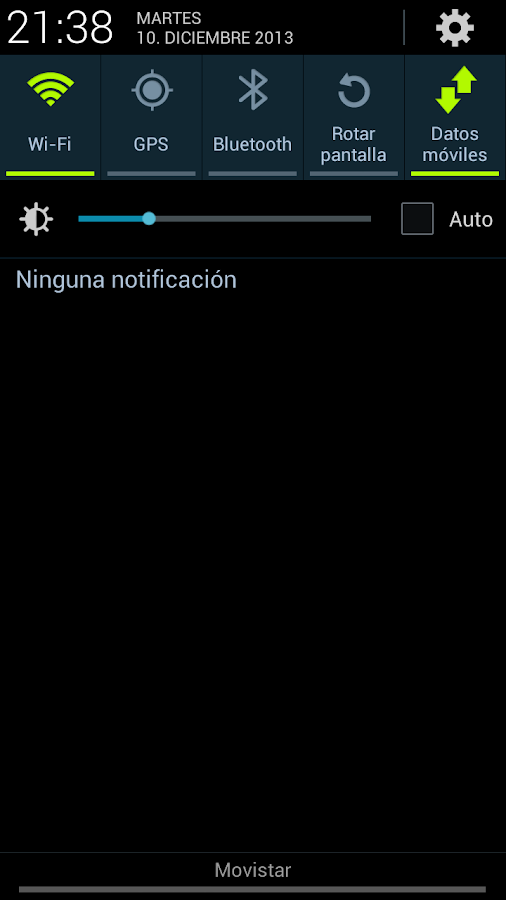   Open Notification Bar Pro – Capture d'écran 