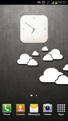 Modern Clock Widget