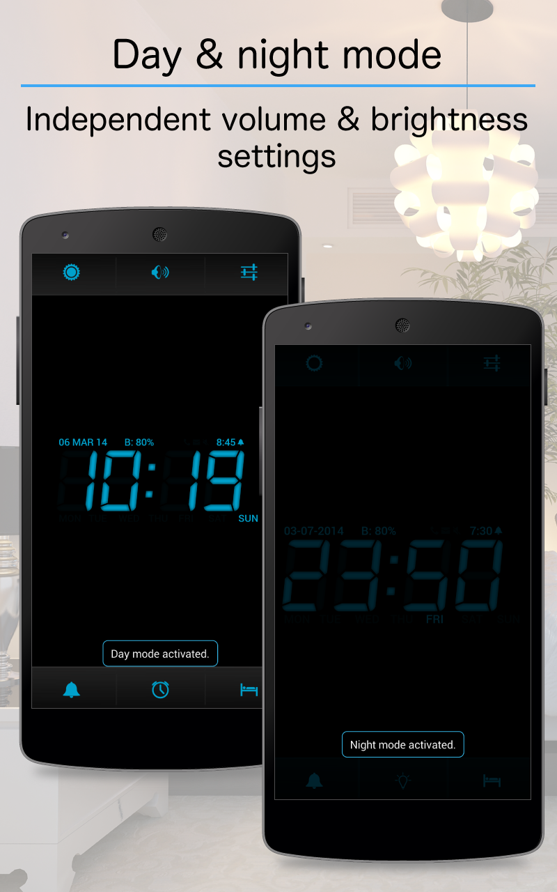 Digital Alarm Clock Screen 3