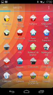 Free Download Cupcake Apex/Nova Icons Theme APK
