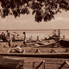 Boats of fishermans by Suaib Akhter - Transportation Boats