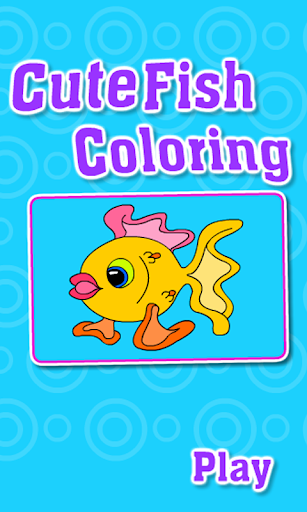Coloring Game-Cute Fish